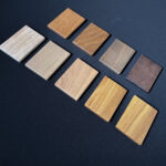 Próbki drewna 9 kolorów